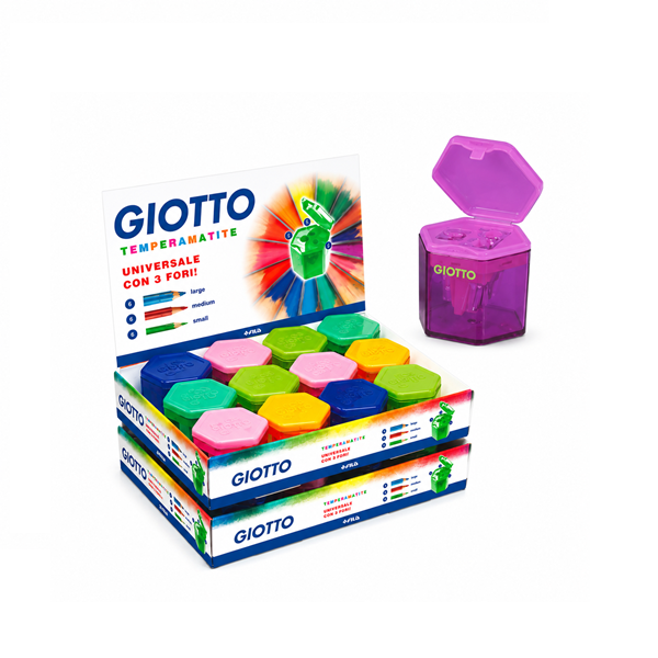 Afilalápiz Giotto hexagonal