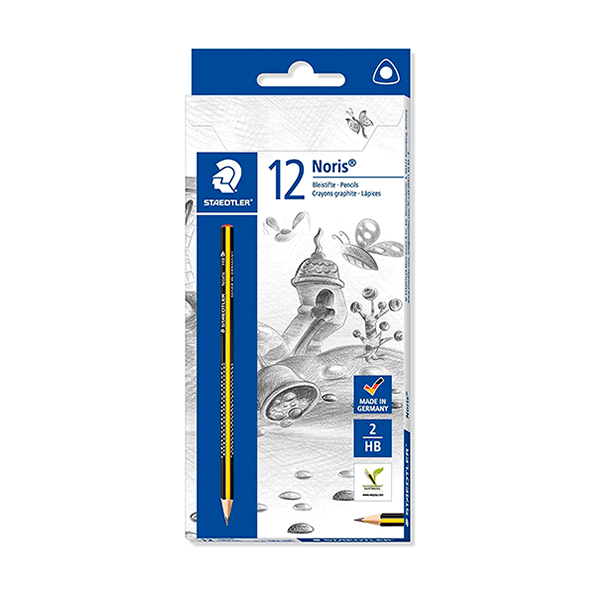 Lápiz Staedtler Noris HB 183. Caja 12
