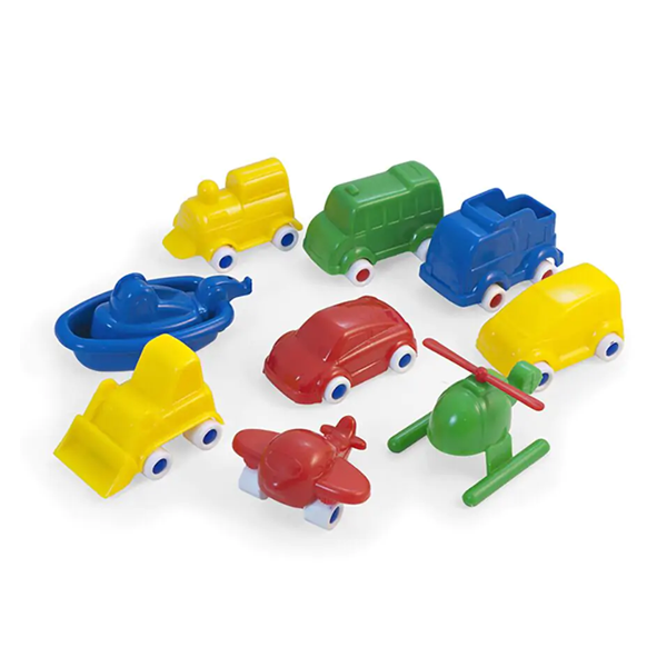 Minimobil 9 cm contenedor 36 u.