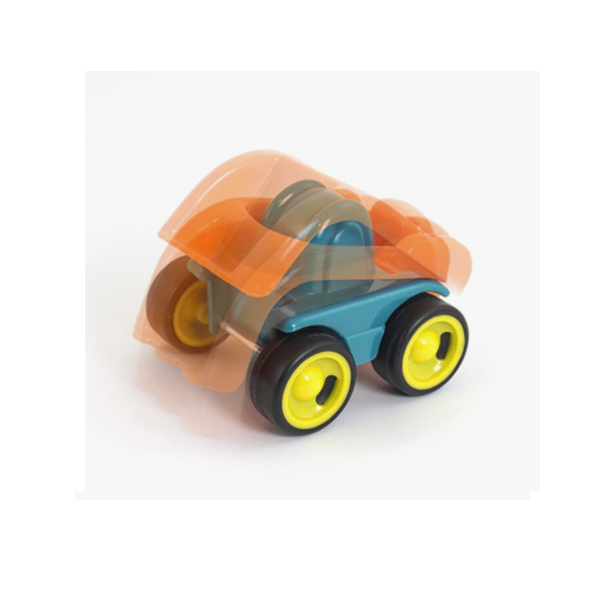 Minimobil 12 cm contenedor 10 u.