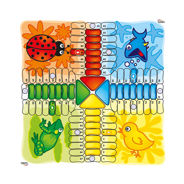 Parchis gigante 100x100 cm