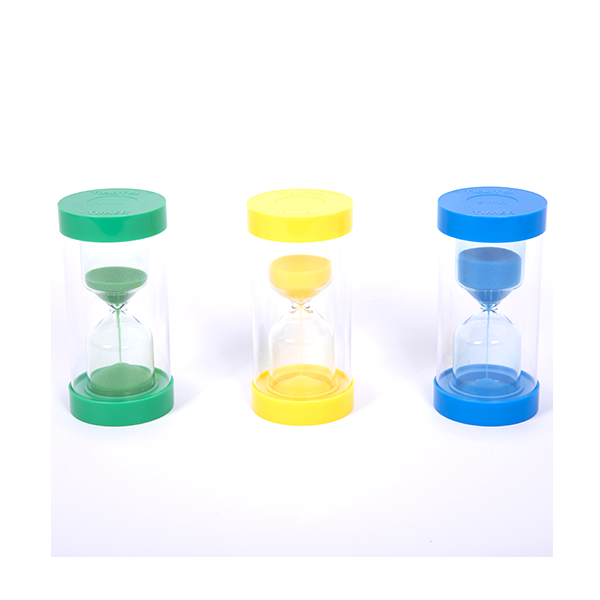 Reloj arena ColourBright. Set 3 u.