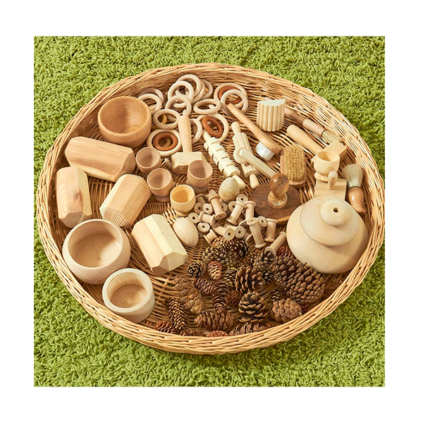 Bandeja mimbre Ø60 cm