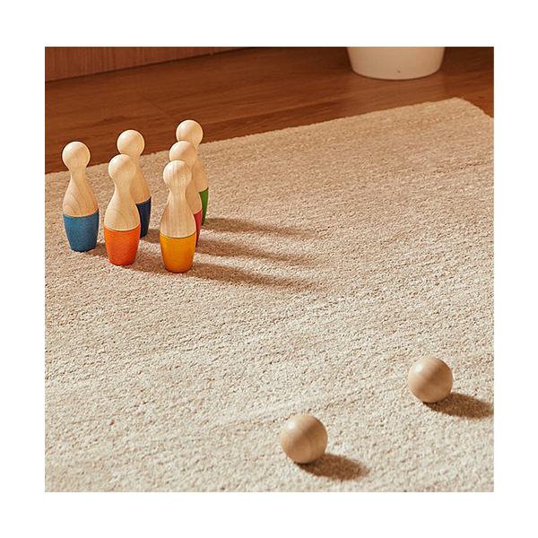 Juego bolos Plantoys 14 cm 6 u.