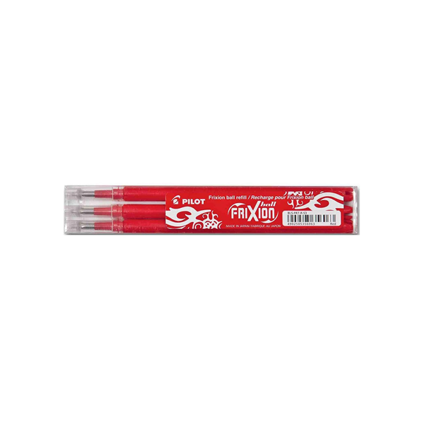 Recambio Frixion Ball Rojo bolsa 3 u.(12)