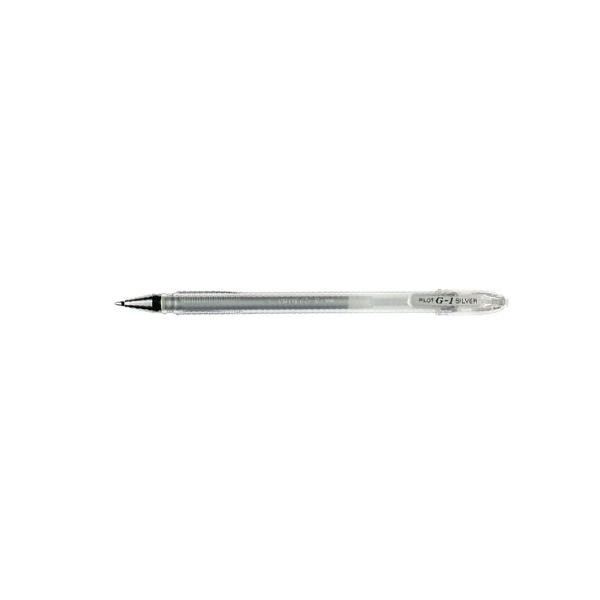 ¿Bolígrafo gel Pilot G-1 Plata