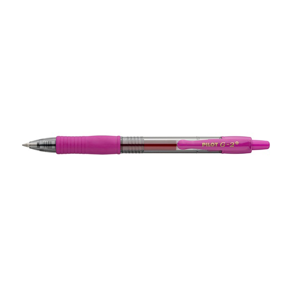 Bolígrafo gel Pilot G-2 Rosa pastel (12)