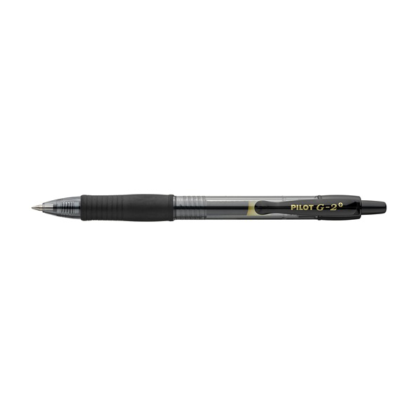 Bolígrafo gel Pilot G-2 Negro (12)