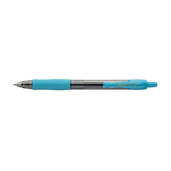 Bolígrafo gel Pilot G-2 Azul pastel (12)