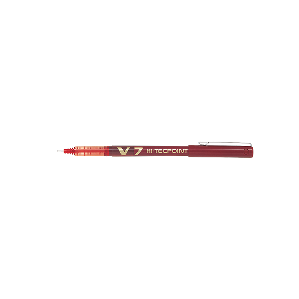 Rotulador Pilot V7 Rojo (12)