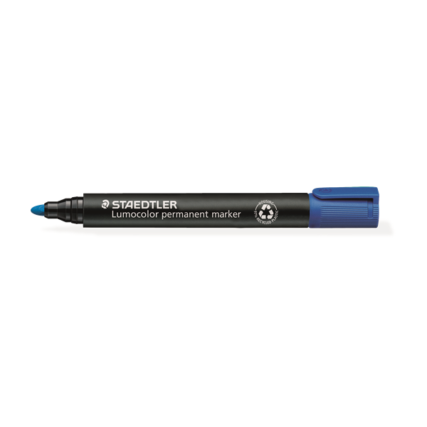 Rotulador Lumocolor Staedtler 352 Azul (10)