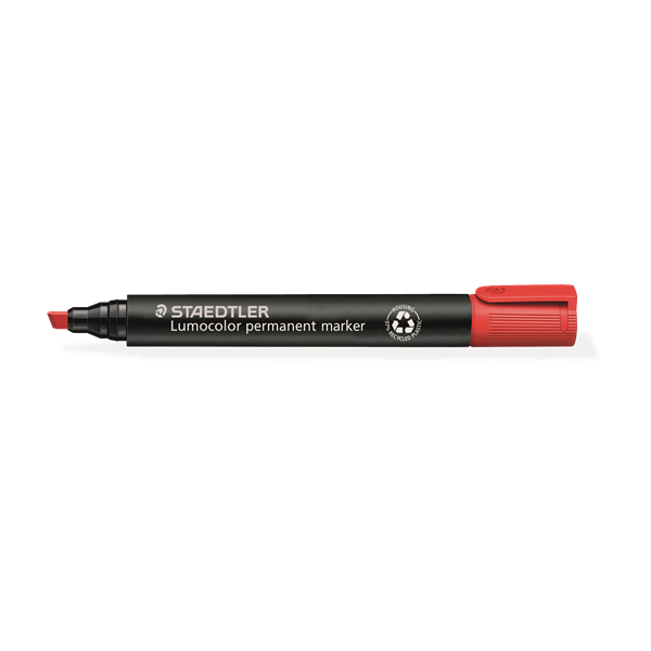 Rotulador Lumocolor Staedtler 350 Rojo (10)