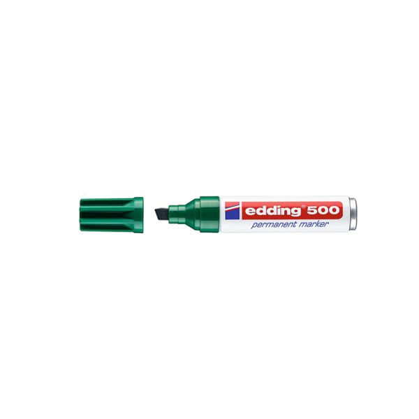 Rotulador Edding 500 Verde  (10)