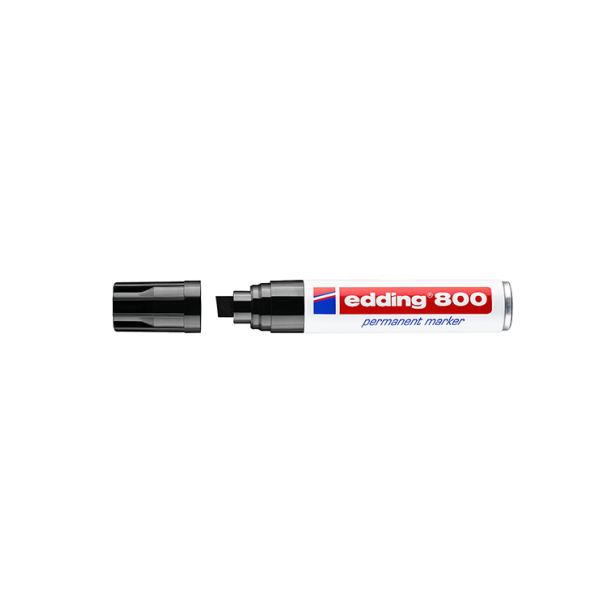 Rotulador Edding 800 Negro (5)