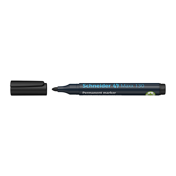 Marcador permanente Schneider Maxx 130 Negro (10)