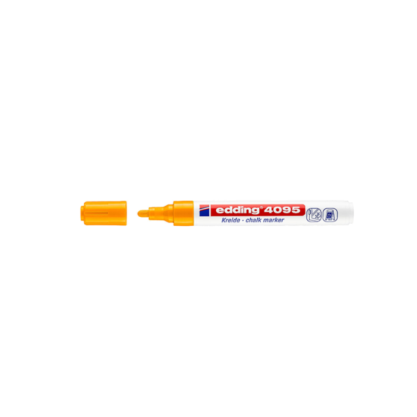 Rotulador cristal Edding 4095 Naranja (10)