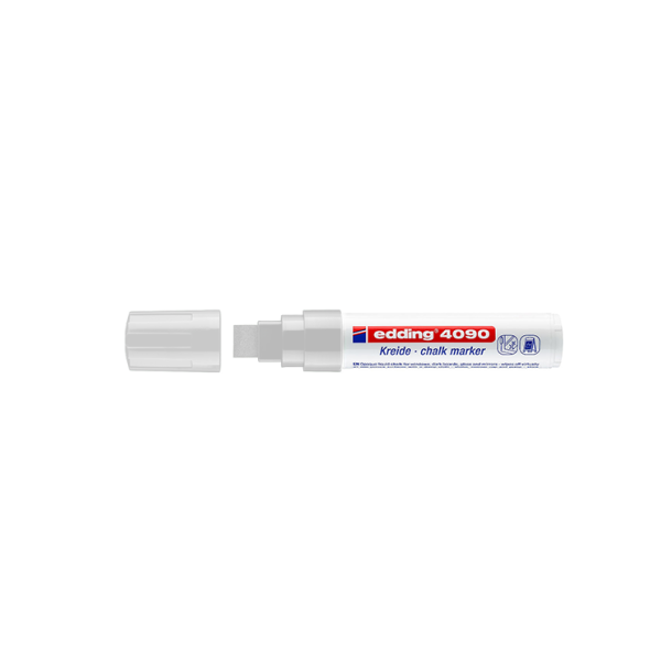Rotulador cristal Edding 4090 Blanco (5)