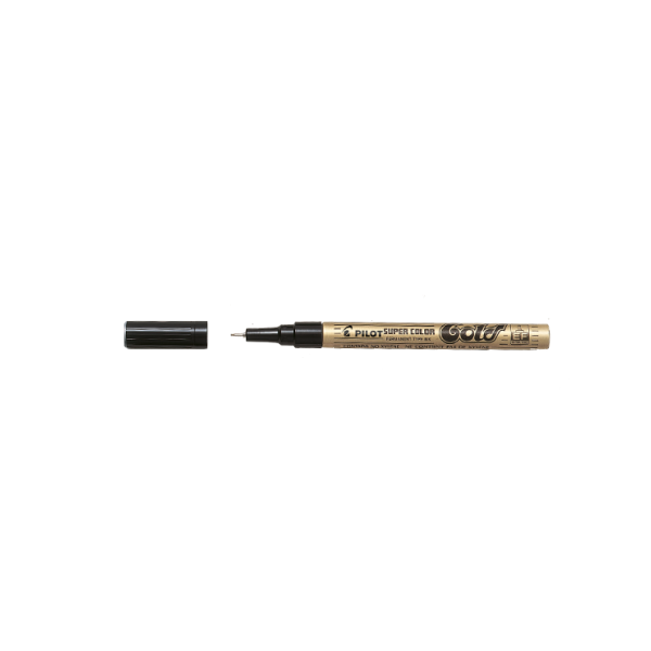 Rotulador Pilot Supercolor Fino SC-EF Oro (12)