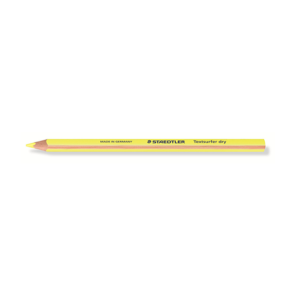 Lápiz fluorescente Topstar Dry Amarillo  (12)