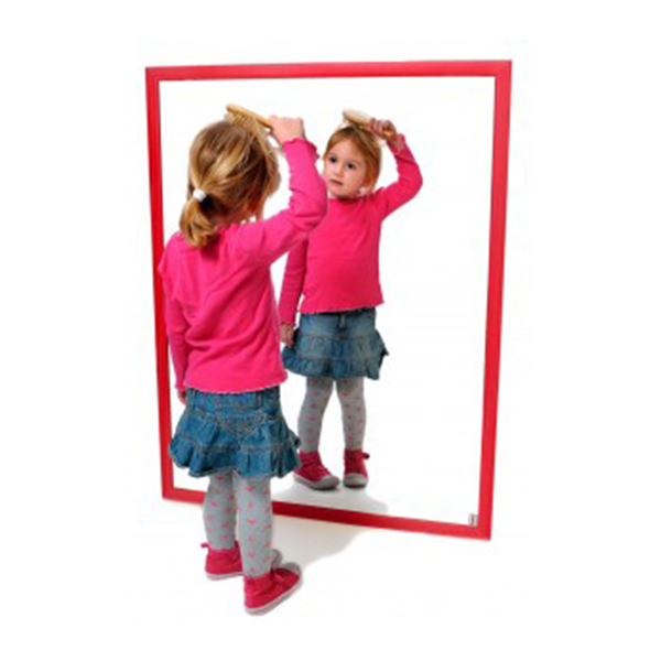 Espejos inf. plástico marco madera laqueada