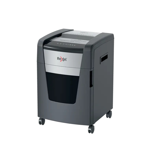 Destructora Rexel Momentum Extra XP512+ negro/plata