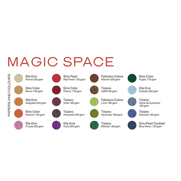 Papel Magic Collection Space 32x24 cm. Paq. 200 h.