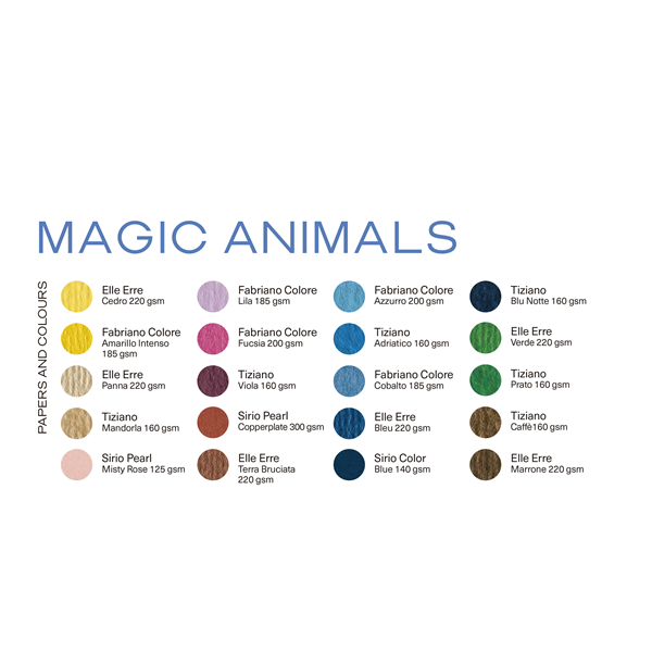 Magic Collection Animals. 32x24 cm. Paq. 200 h.