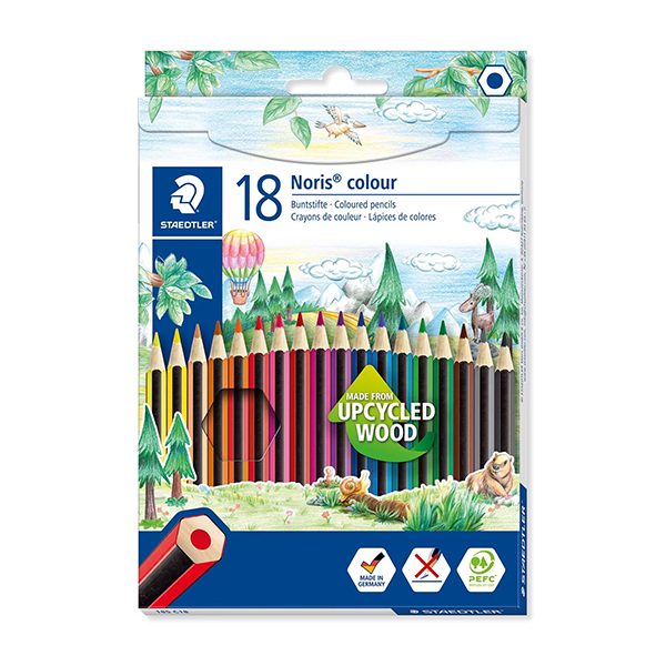 Lápices Staedtler Noris colour 18 u.