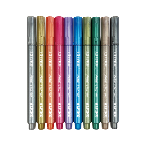 Rotulador Alpino color experience metalic marker