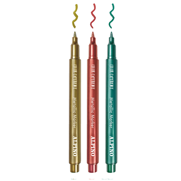 Rotulador Alpino color experience metalic marker
