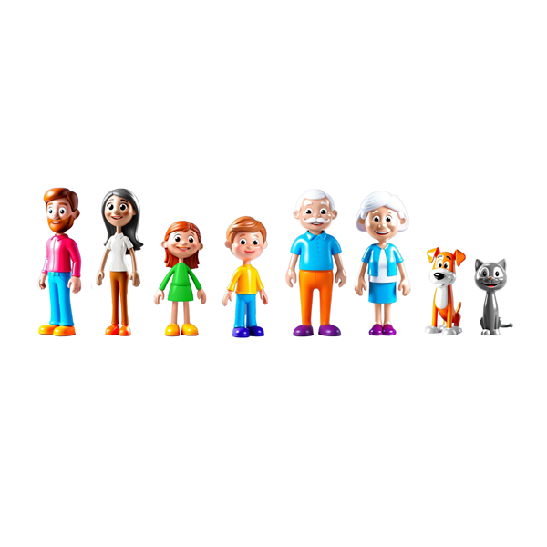 Familia Europea 8 figuras