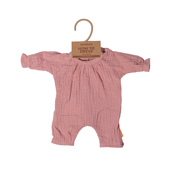 Pijama rosa gorro 32 cm