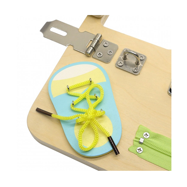 Tablero actividades: cierres y hebillas