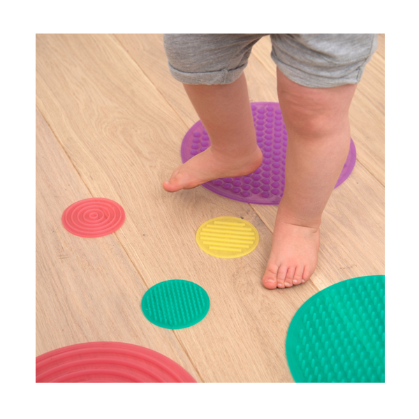 Juego círculos sensoriales SiliShapes