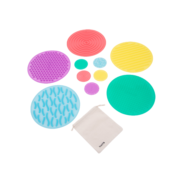 Juego círculos sensoriales SiliShapes