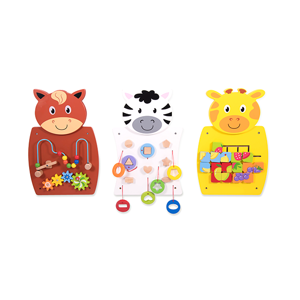 Juego 3 paneles pared con actividades