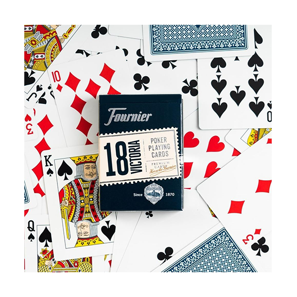 Baraja póker Nª 18 en estuche cartón