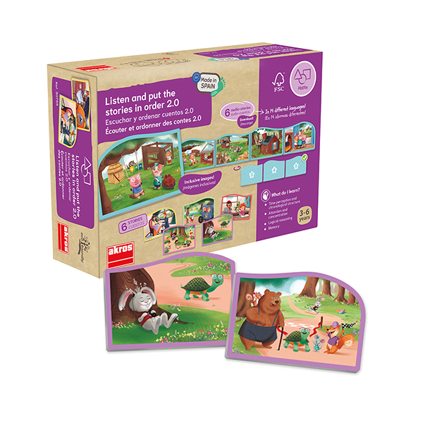 Escuchar y ordenar cuentos 2.0