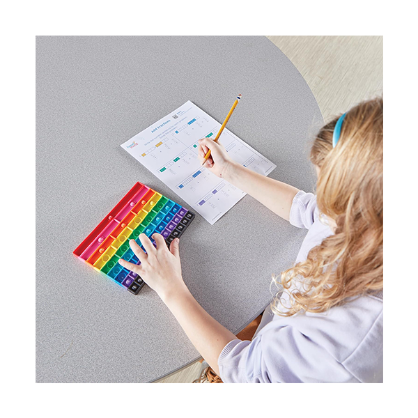 Burbujas sensoriales rainbow fractions