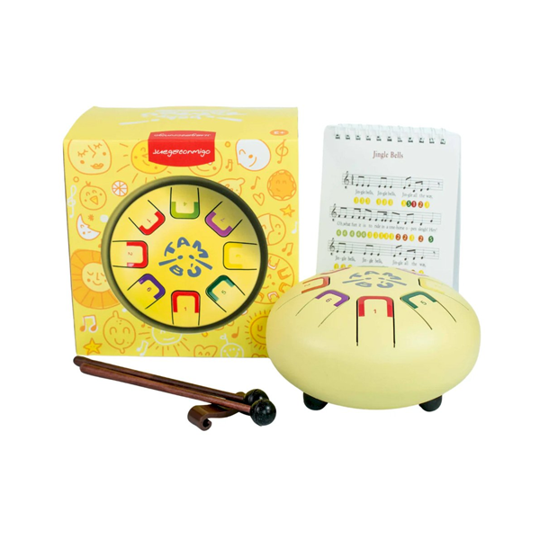 Baby Tambú amarillo 8 notas Ø15 cm