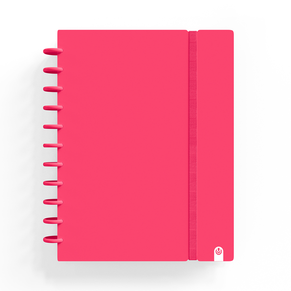 Cuaderno Ingeniox A4 80 h. cuad. Rojo Intense (2/10)