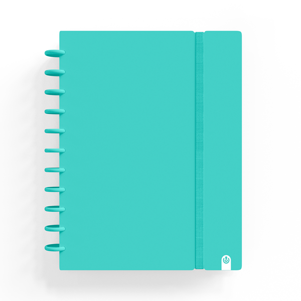 Cuaderno Ingeniox A4 80 h. cuad. Menta Pastel (2/10)