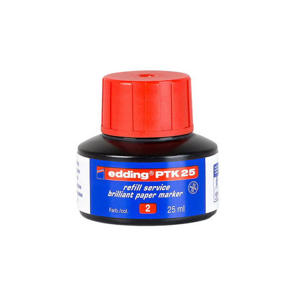 Tinta para Edding 660 Roja