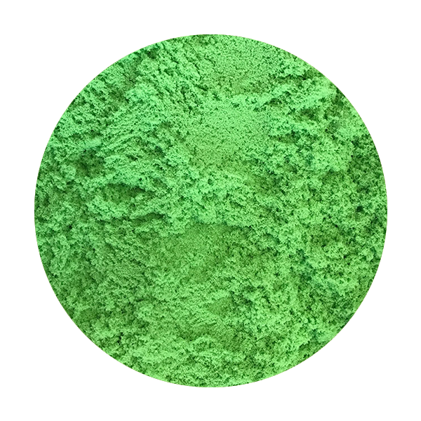 Arena colores para modelar Creall Verde