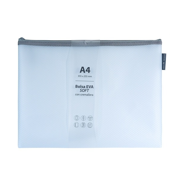 Bolsas cremallera eva-bag a4 azul (20)