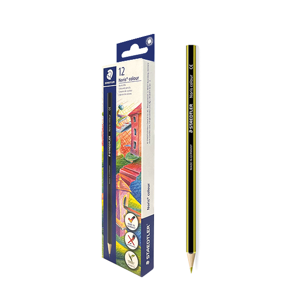 Caja 12 lápiz Staedtler 185 Amarillo claro