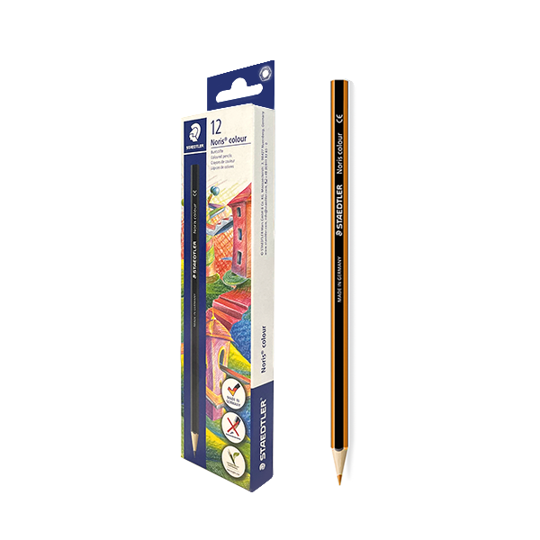 Caja 12 lápiz Staedtler 185 Naranja