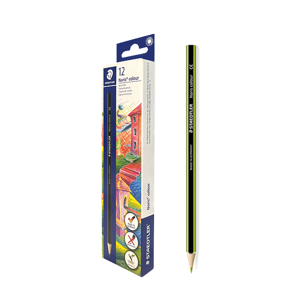 Caja 12 lápiz Staedtler 185 Verde claro