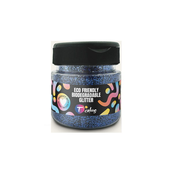 Purpurina biodegradable Azul